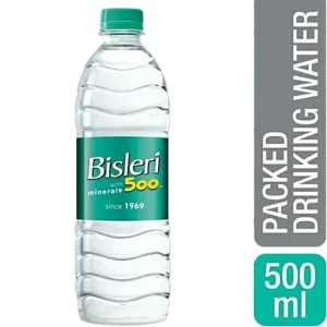 Bisleri water bottles 500 ml(Pack of 24)
